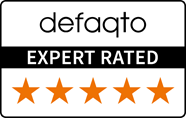 Defaqto 5 star rated icon