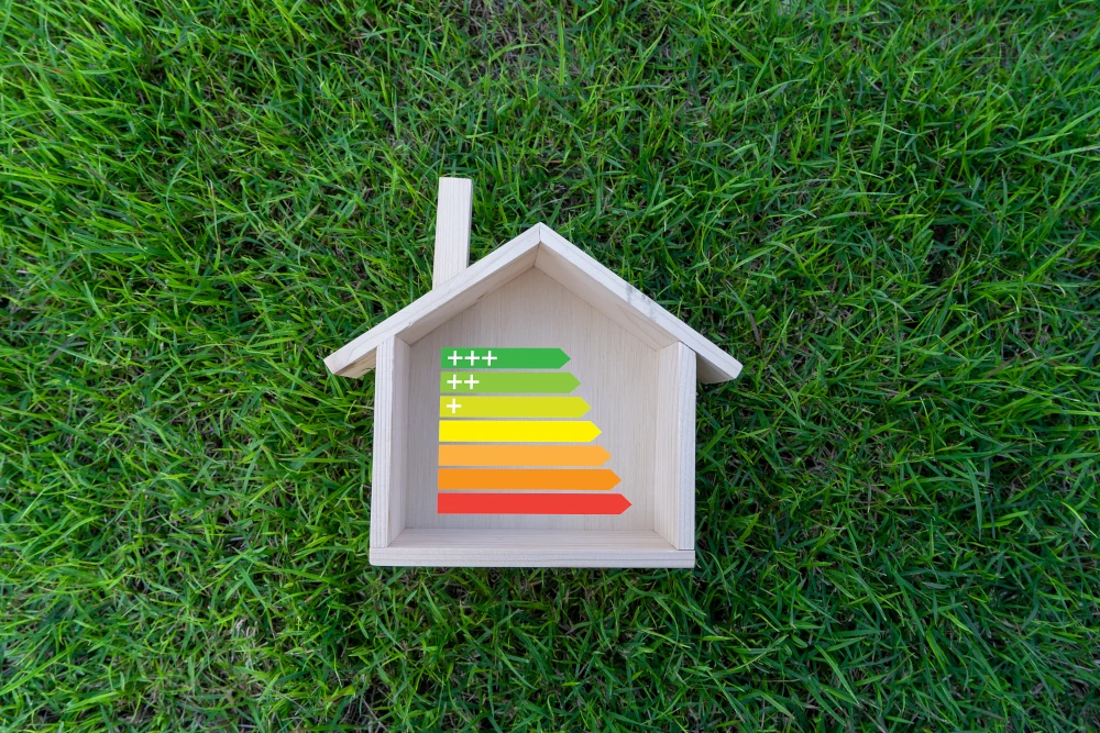 Image of house with energy levels